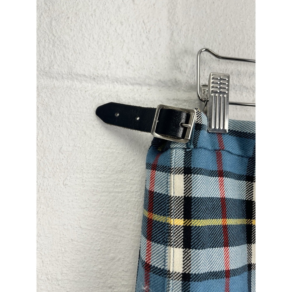 Lochcarron of Scotland Kilt Thomson Blue Tartan 38" Waist 26" Length 100% Wool - Picture 6 of 13